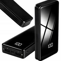 Išorinė baterija 20000 mAh juoda 06368