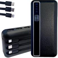 Išorinė baterija 20000mAh, 3 x USB, Lightning, USB-C, micro USB