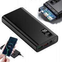 Išorinė baterija 50000mAh, PD22.5W, greitas įkrovimas telefonams ir laikrodžiams