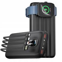 Išorinė baterija SOUNIX 30000mAh, greitas įkrovimas, USB-C, su laidu