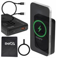 Išorinė baterija MagSafe, 10000 mAh, 20W PD, 22,5W QC, juoda