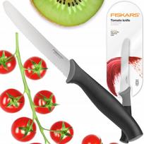 Virtuvinis peilis FISKARS, dantytas, 11,5 cm, pomidorams ir minkštiems vaisiams