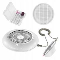Nagų freza su dulkių surinkėju, HEPA filtras, 65 W, 2in1