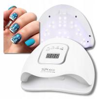 Nagų džiovinimo lempa SUN X5 su UV/LED, LCD ekranu ir jutikliu, tinka geliniam lakavimui