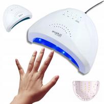 UV LED nagų lempa 24/48W, profesionali, tinka hibridiniams geliams