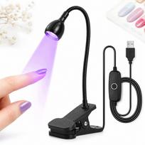 Mini UV LED lempa 3W hibridiniam geliui su segtuku