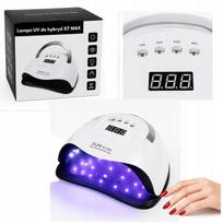 UV LED lempa nagams X7 MAX, 57 LED, LCD ekranas, 180W