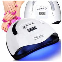 Nagų lempa STRONG, UV/LED, 220W, LCD ekranas, rankena, jutiklis