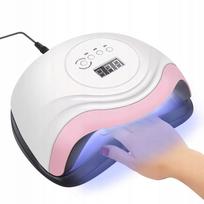 LED/UV nagų lempa V7, 168 W, balta