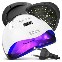 Nagų džiovintuvas UV/LED, 220W, SUN X7 MAX, LCD ekranas, geliniams lakams