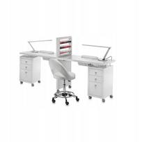 Dvigubas manikiūro stalas NailBar