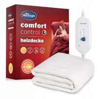 Elektrinė šildoma antklodė SILENTNIGHT Comfort Control, 150x140 cm, balta