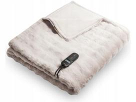Elektrinė antklodė DUUX Yentl Rabbit Fur DXOB12, pilka