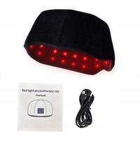 Infraraudonųjų spindulių LED kepurė plaukų augimui, 660 nm + 850 nm