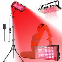 Infraraudonųjų spindulių lempa fizioterapijai, 12V, 96 LED, raudona šviesa