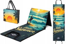 Paplūdimio kilimėlis LARGEST MAT 200x62 cm, SUNSET, dvigubas porolonas