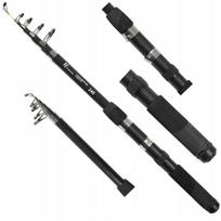 Teleskopinė meškerė Fishing Time 2,4 m, 40–80 g, plūdinė, spiningavimui
