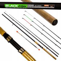 Feeder tipo meškerė Hokkaido Black Fish, 3,6 m, 80-150 g, kamštinė rankena
