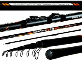 Teleskopinė meškerė RUMPOL SAMURAI GX POWER 6 m, 10–50 g, 110109