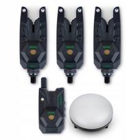 Žvejybos signalizatorių rinkinys su valdymo pultu Sonik Herox 2+1 ir stovyklavimo lempa