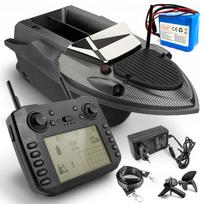 Žūklės laivas FLYTEC V080 su GPS, 20000 mAh baterija, 800 m veikimo atstumas, 15 km/h greitis