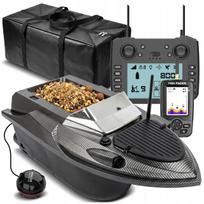 Žvejybos masalų laivas Flytec Sonar, GPS, 800 m nuotolis, 20000 mAh baterija, 15 km/h, su krepšiu