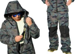 Žieminė žvejybinė apranga Kraken Camo Roz: striukė ir termo kelnės, XXXL