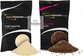 Pašarų granulių rinkinys Esca Feeder Pellet 2 mm SKUNKS su jauku TOP WHITE methodinei žūklei