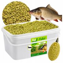 Žuvų masalas BAIT PELLET 3 mm, žolelių aromato, method feeder sistemai