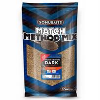 Karpių pašaras Sonubaits Match Method Mix Dark, 2 kg, su žuvies miltais