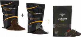 Žuvų masalų rinkinys Esca Feeder Swim+Dynamic+Up Fish Venom, 800 g
