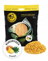 Virtų kukurūzų ir ananasų masalas žvejybai, 5 kg, skirta karpiams