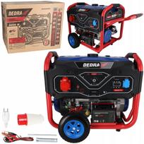Elektros generatorius DEDRA, 8,3 kW, 230/400V, elektrinis užvedimas, AVR