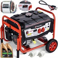 Generatorius 5,2 kW su vario apvija, AVR ir valandos skaitikliu