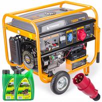 Trifazis nešiojamas generatorius Powermat, 7500 W, benzininis