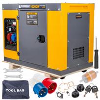 Dyzelinis generatorius 10 kW, 230V/400V/12V, su ATS