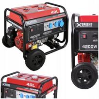 Generatorius X50 su HONDA GX270 varikliu, 4200 W, AVR