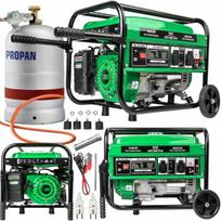 Elektros generatorius HEX GEN, 4000W, 7AG, dujų/benzino mišinys (LPG/gas)