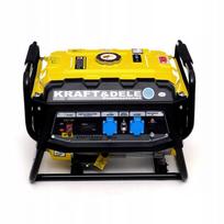 Benzininis generatorius 3500W, LCD, 12/230V, KD149