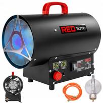 Dujinis šildytuvas su LCD termostatu, 25 kW, su žarna ir reduktoriumi