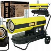 Alyvos oro pūstuvas su kaminu ir termostatu, 25 kW, LCD, BLACK TOOLS