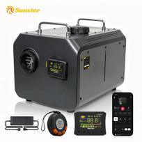 Dyzelinis šildytuvas 8 kW, WiFi, 12V/24V, 230V, CO, kemperiams, sunkvežimiams, garažui