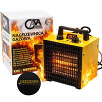 Elektrinis šildytuvas CATA 3 kW su termostatu, dirbtuvėms