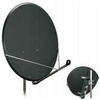 Palydovinė antena FAMAVAL TRX-EL, 100 cm, plieninė, grafito spalvos, HD/4K