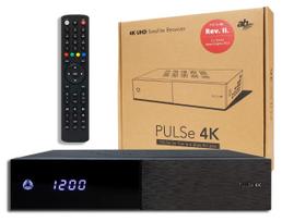 Imtuvas PULSe 4K Combo DVB-S2X/DVB-T/C, 2CI+, E2 LINUX OpenATV 7.6