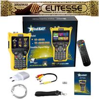 Palydovinės televizijos matuoklis VF9930 DVB-S2/S/S2X/T2/T/C, 4,3" LCD, su priedais