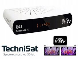 Palydovinė imtuvas TechniSat DVB-S2 FTA ASTRA ComboBox CE HD