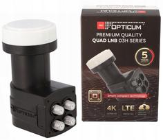 Palydovinis konverteris QUAD NC+ Cyfrowy Polsat HD 4K, 4 išėjimai