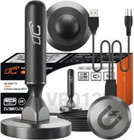 Kambarinė TV antena STRONG su magnetiniu stiprintuvu, palaiko 4K, LTE, DVB-T2, FHD