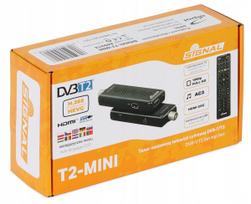 DVB-T2 imtuvas SIGNAL T2-MINI, HEVC, USB, 5V